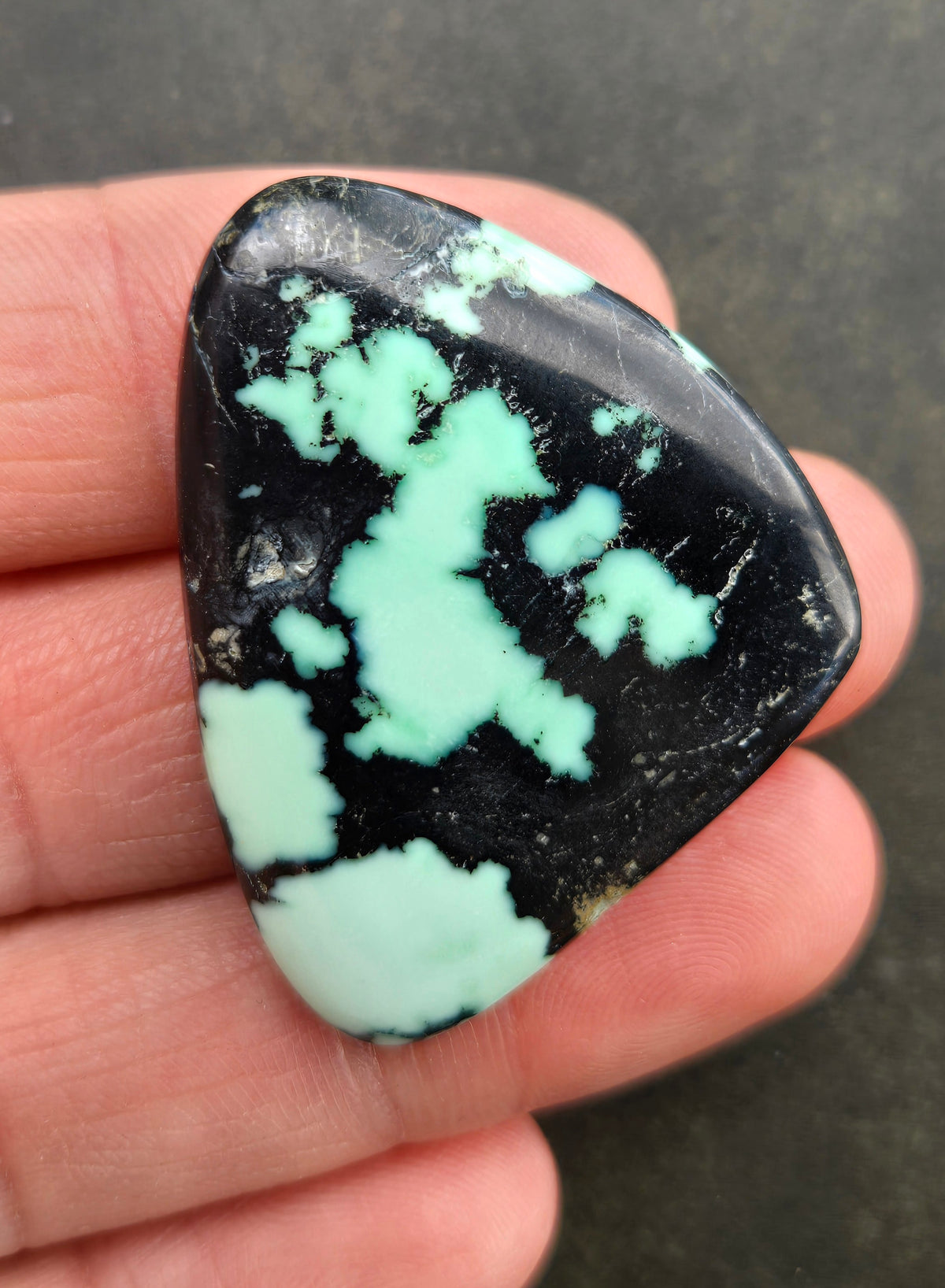 Angel Wing Variscite Cabochon