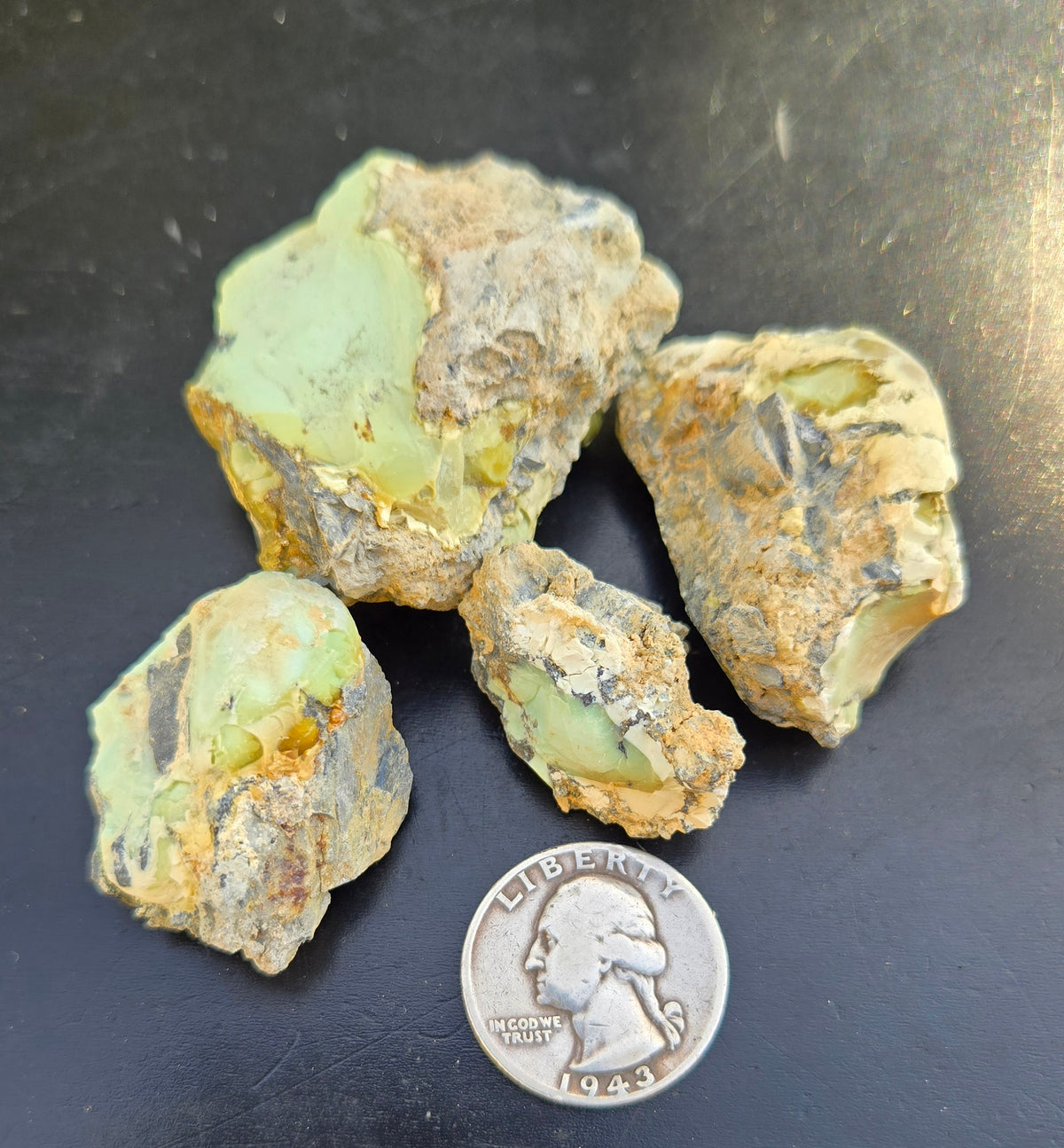Gecko Variscite rough for cabbing -Natural Nevada Variscite- 100 grams lot 4
