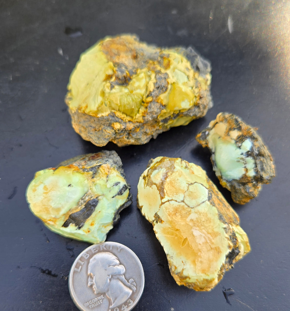 Gecko Variscite rough for cabbing -Natural Nevada Variscite- 100 grams lot 4
