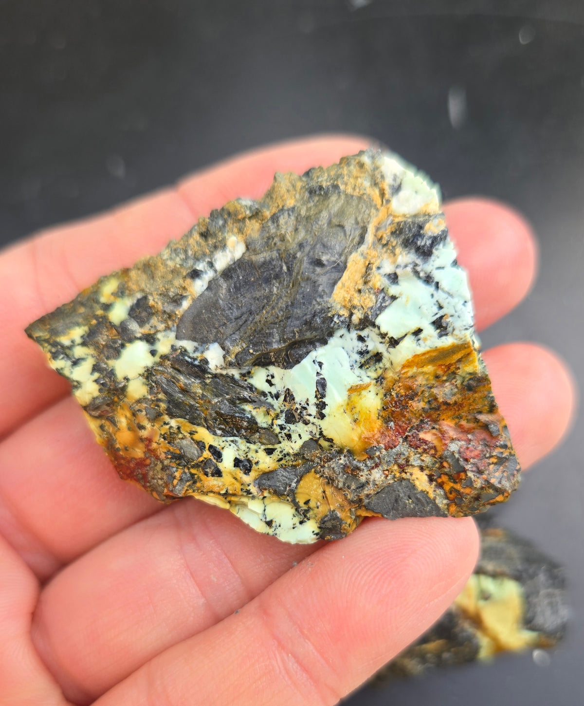 Gecko Variscite rough for cabbing -Natural Nevada Variscite- 100 grams lot 7