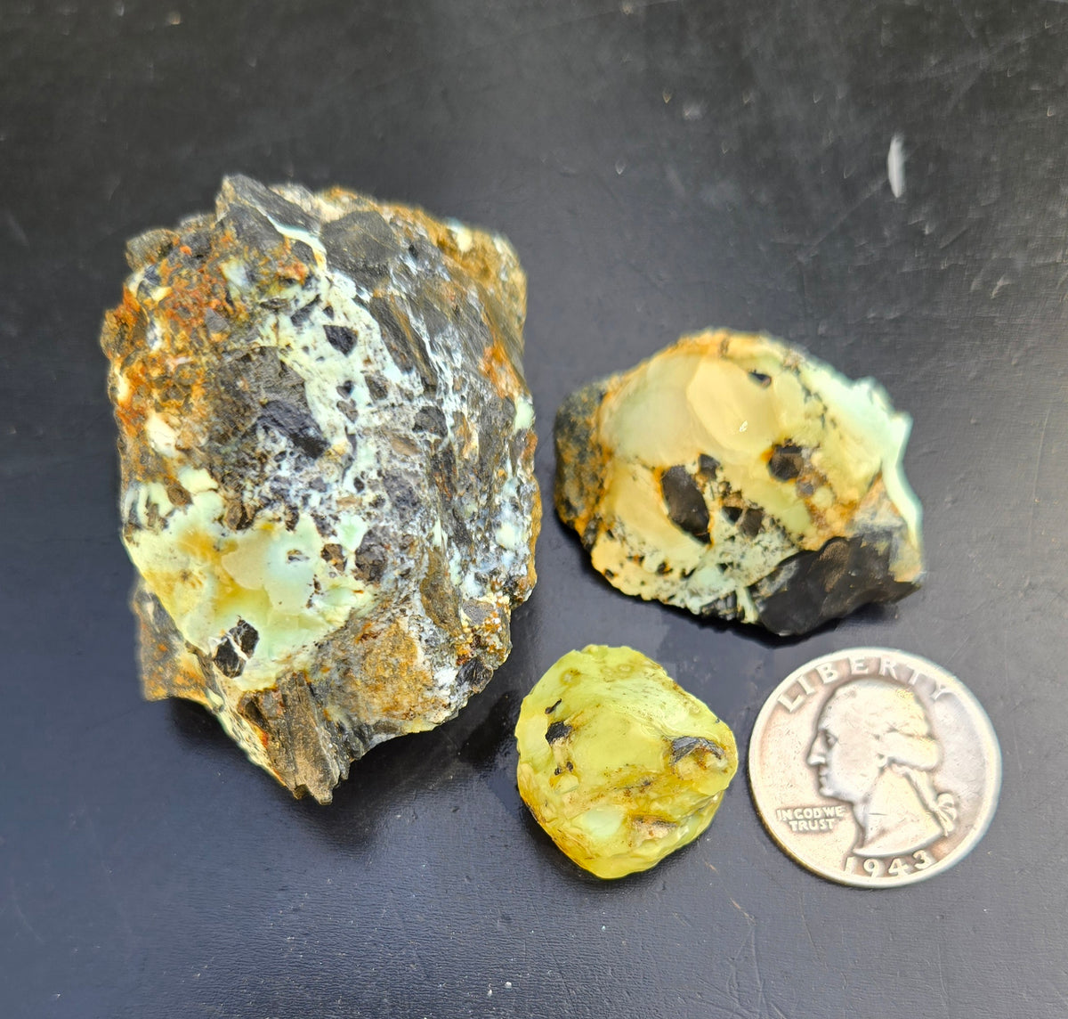 Gecko Variscite rough for cabbing -Natural Nevada Variscite- 100 grams lot 8
