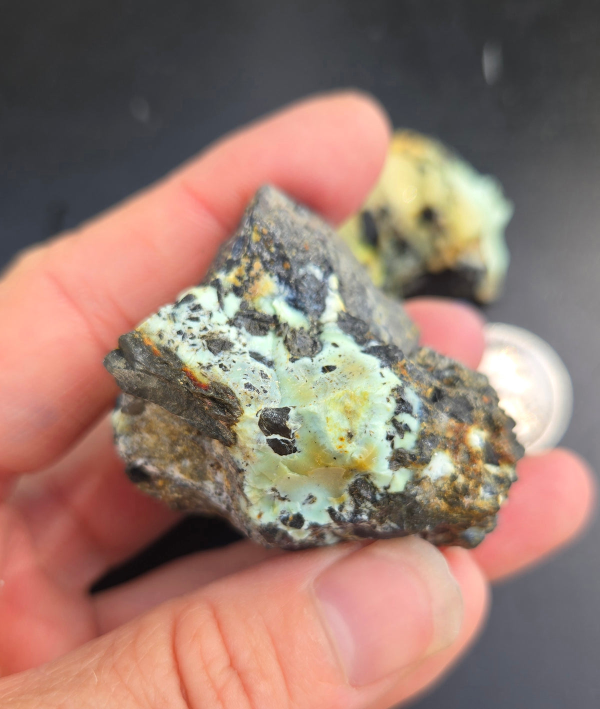 Gecko Variscite rough for cabbing -Natural Nevada Variscite- 100 grams lot 8