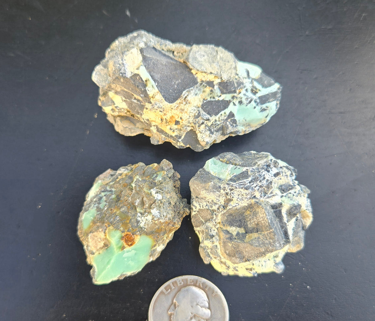 Gecko Variscite rough for cabbing -Natural Nevada Variscite- 100 grams lot 11