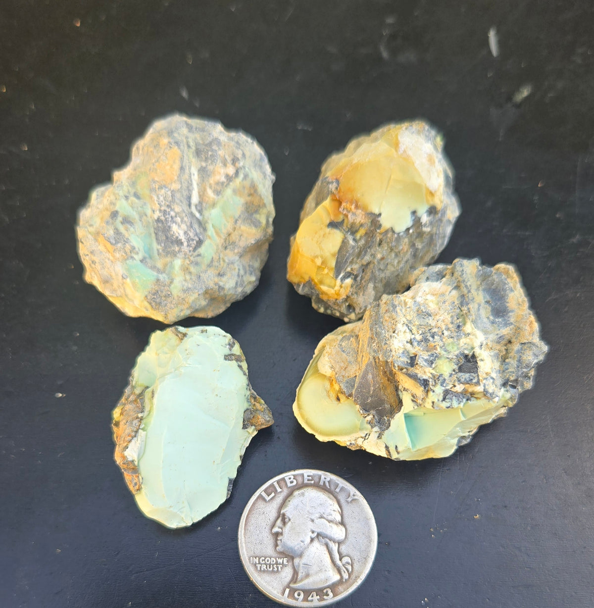 Gecko Variscite rough for cabbing -Natural Nevada Variscite- 100 grams lot 12