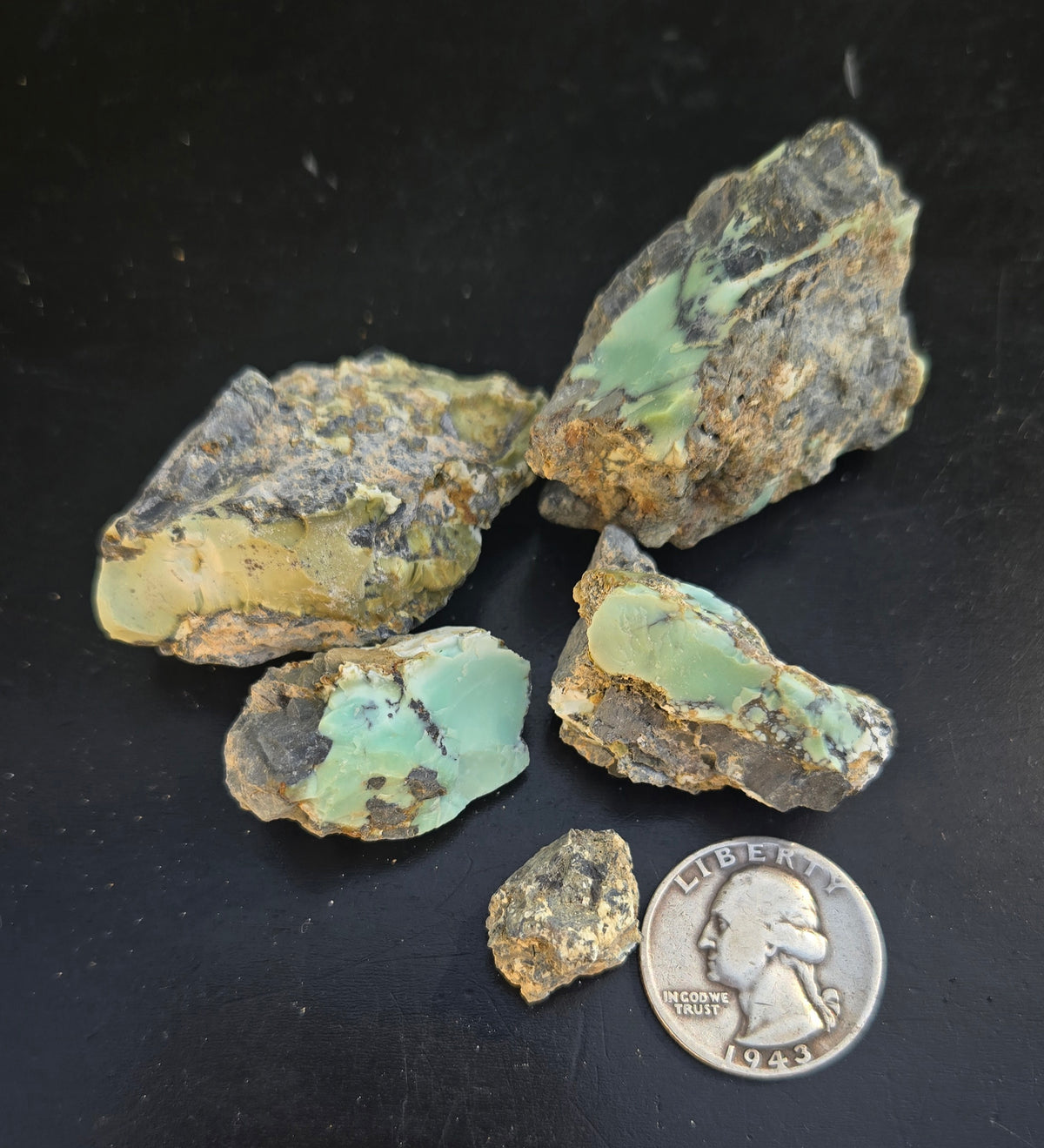 Gecko Variscite rough for cabbing -Natural Nevada Variscite- 100 grams lot 13