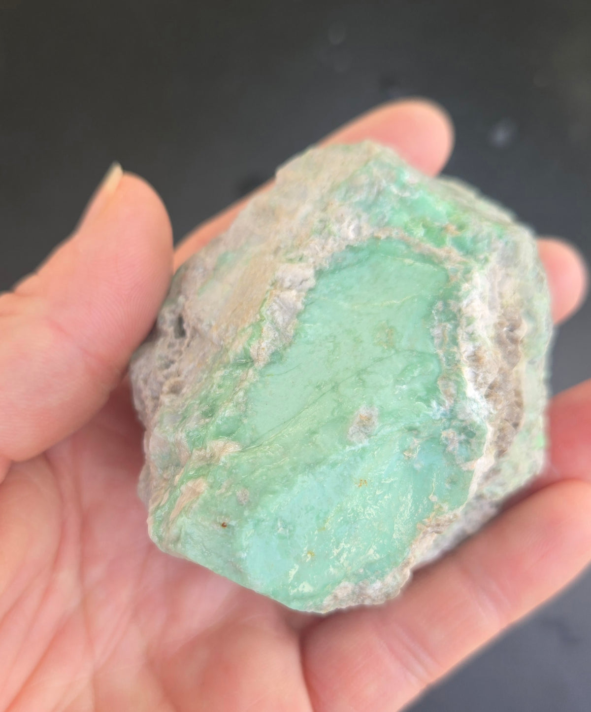 Lucin Variscite Rough for cabbing - Natural Utah Variscite- 445 gram lot