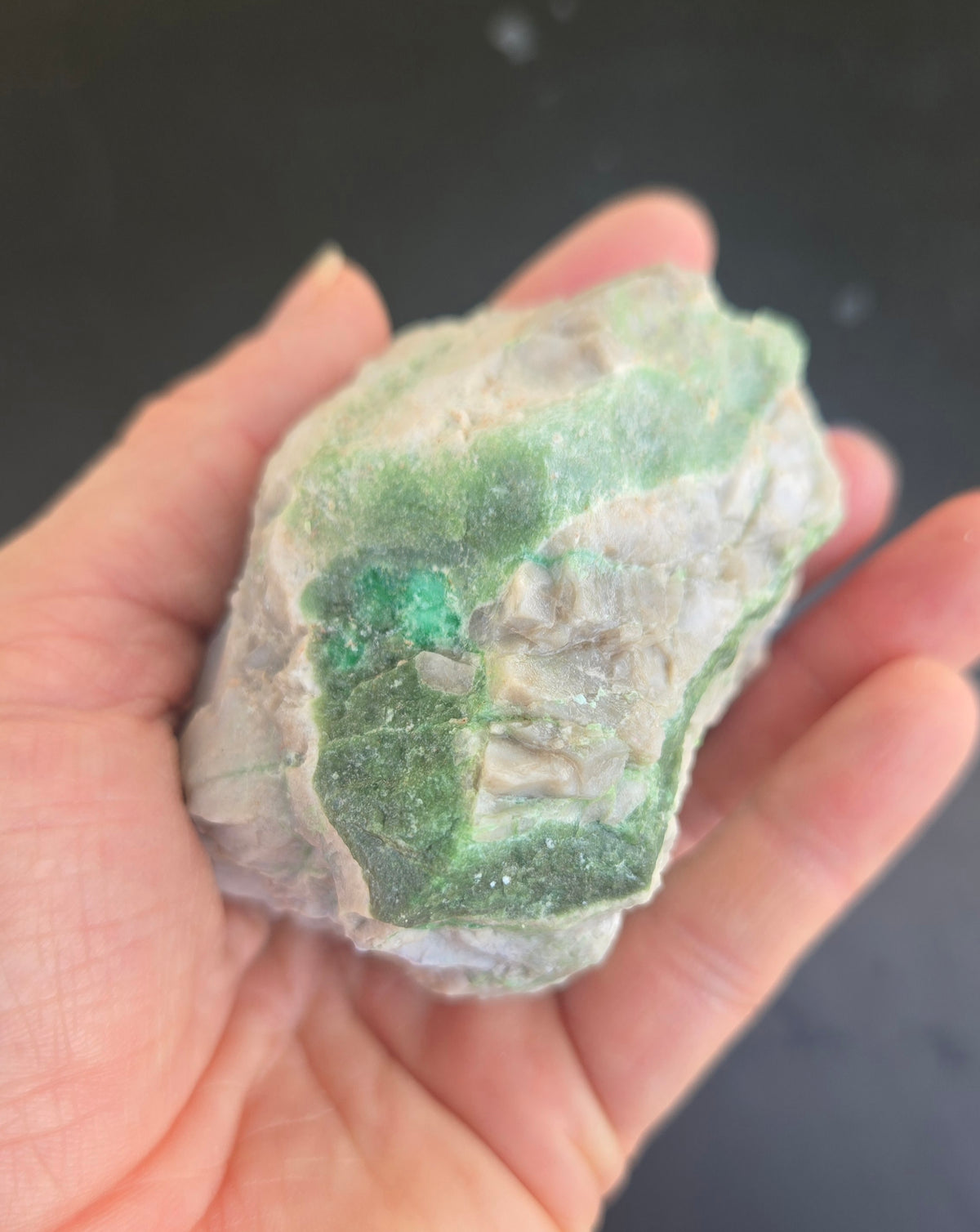 Lucin Variscite Rough for cabbing - Natural Utah Variscite- 445 gram lot