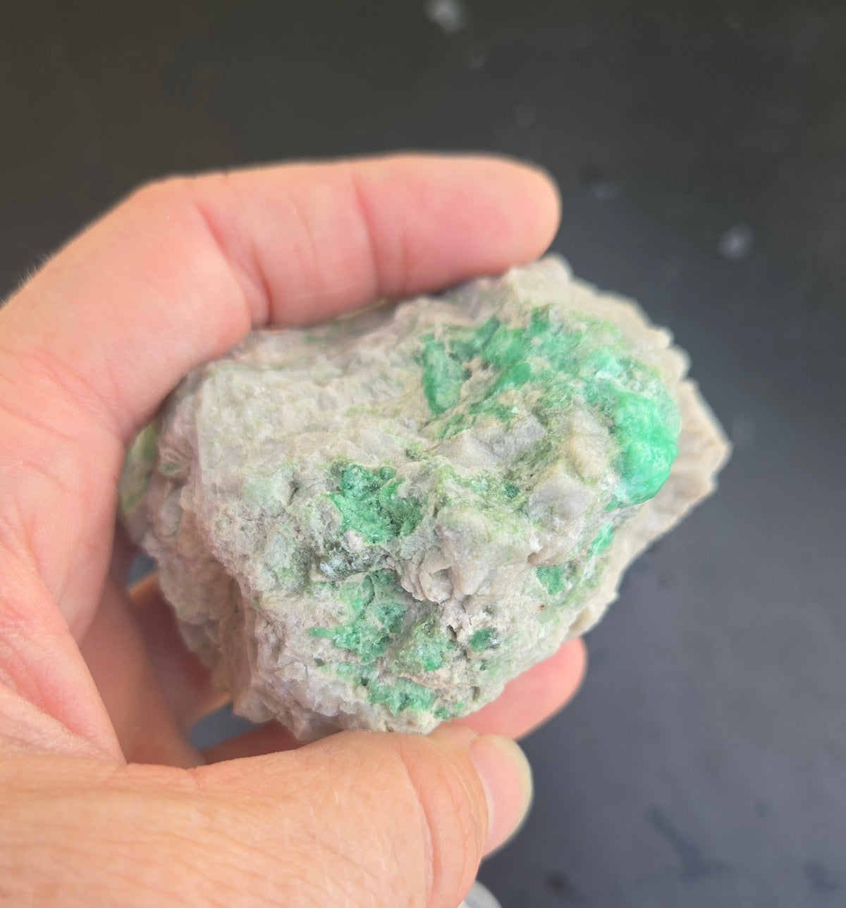 Lucin Variscite Rough for cabbing - Natural Utah Variscite- 445 gram lot