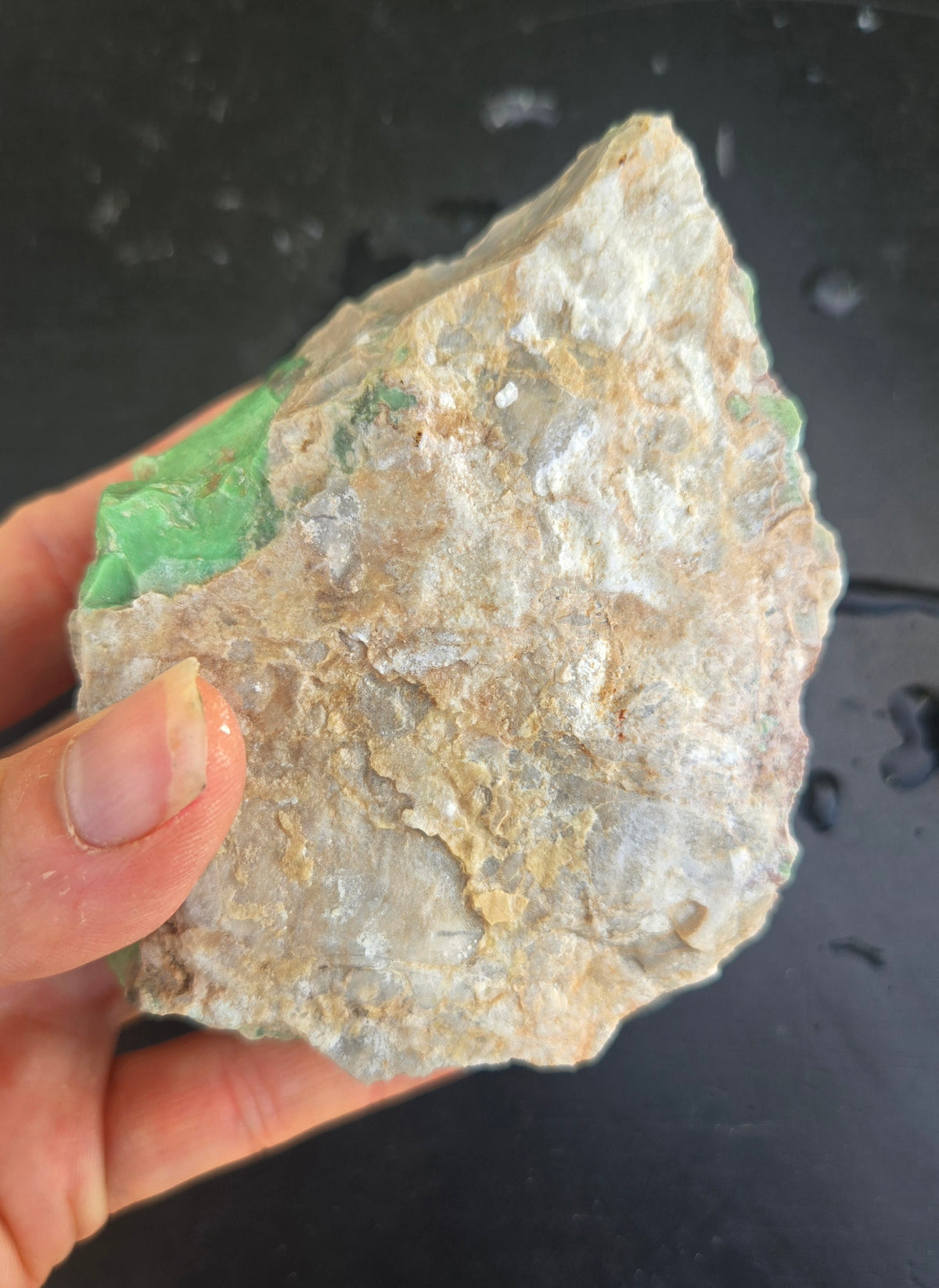 Lucin Variscite Rough for cabbing - Natural Utah Variscite- 480 gram lot