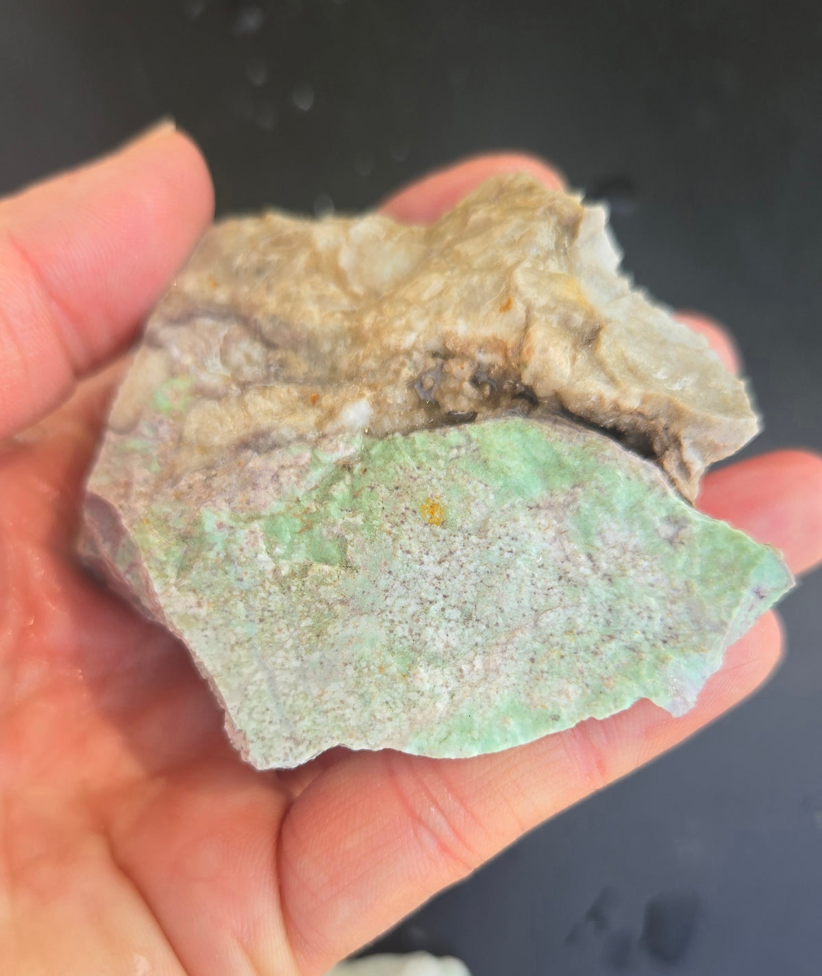 Lucin Variscite Rough for cabbing - Natural Utah Variscite- 460 gram lot