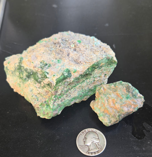 Lucin Variscite Rough for cabbing - Natural Utah Variscite- 465 gram lot