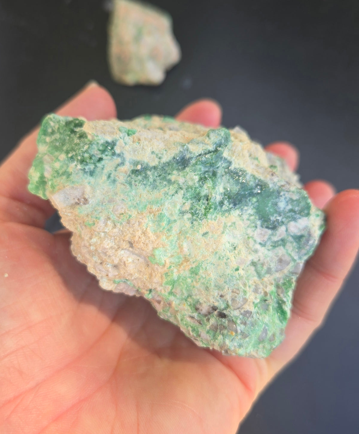 Lucin Variscite Rough for cabbing - Natural Utah Variscite- 465 gram lot