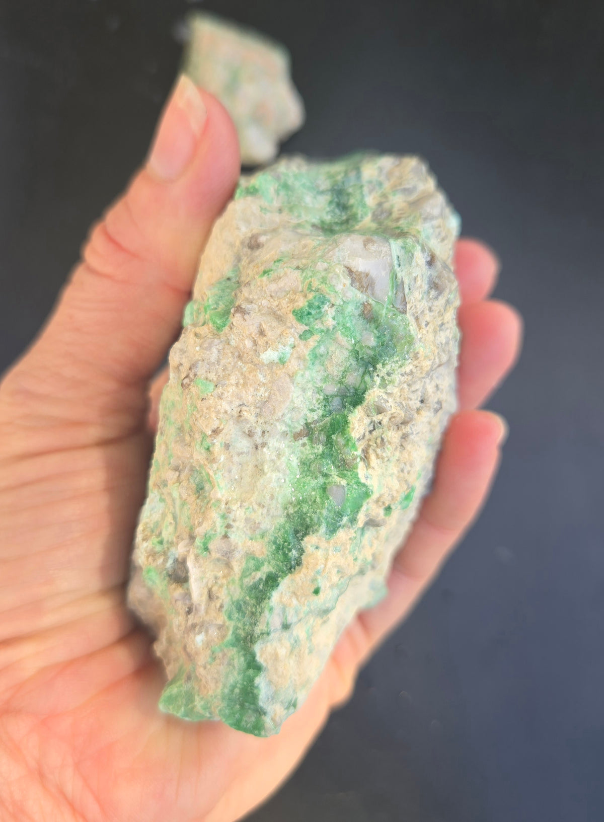 Lucin Variscite Rough for cabbing - Natural Utah Variscite- 465 gram lot