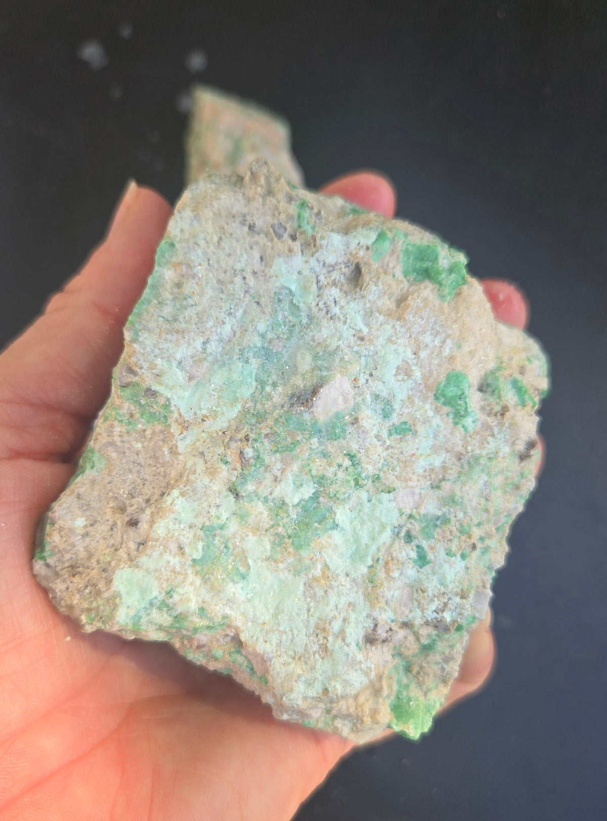 Lucin Variscite Rough for cabbing - Natural Utah Variscite- 465 gram lot