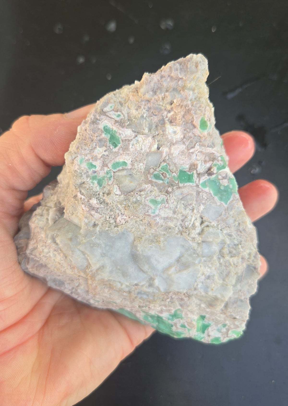 Lucin Variscite Rough for cabbing - Natural Utah Variscite- 470 gram lot