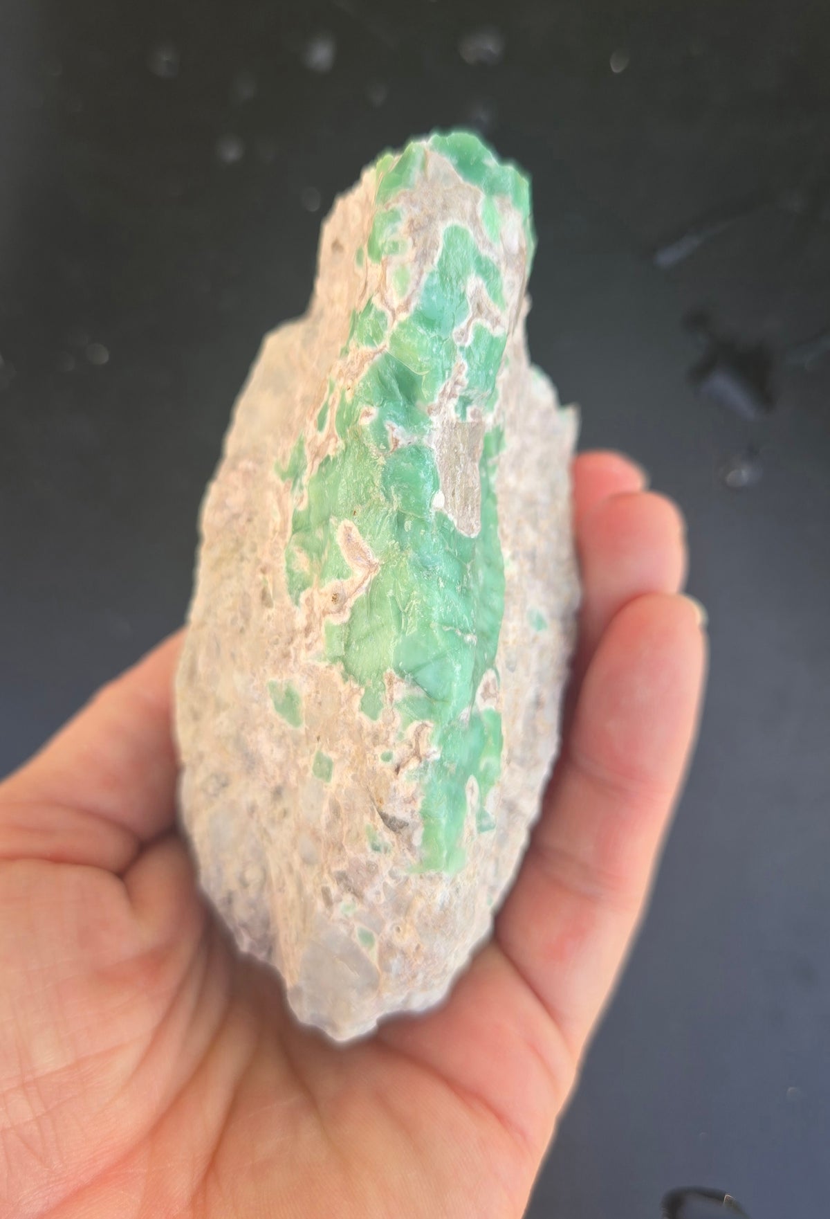 Lucin Variscite Rough for cabbing - Natural Utah Variscite- 470 gram lot