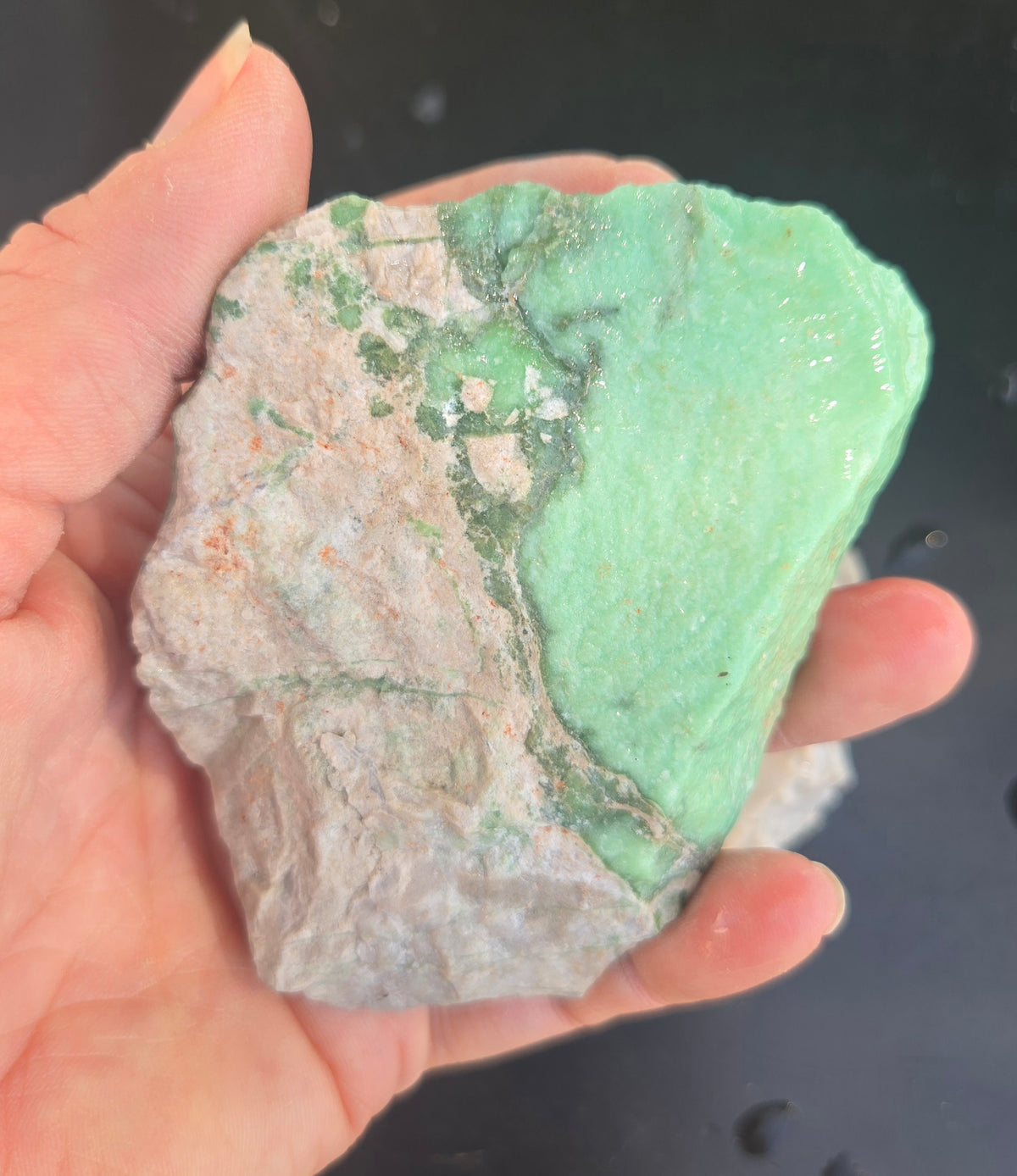 Lucin Variscite Rough for cabbing - Natural Utah Variscite- 475 gram lot