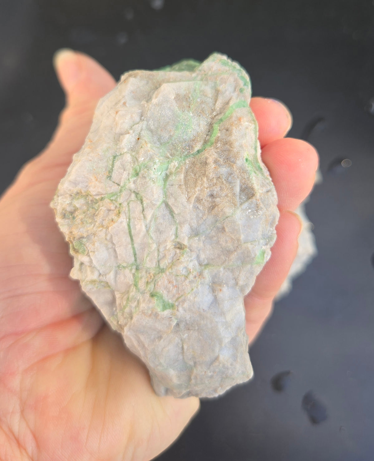 Lucin Variscite Rough for cabbing - Natural Utah Variscite- 475 gram lot