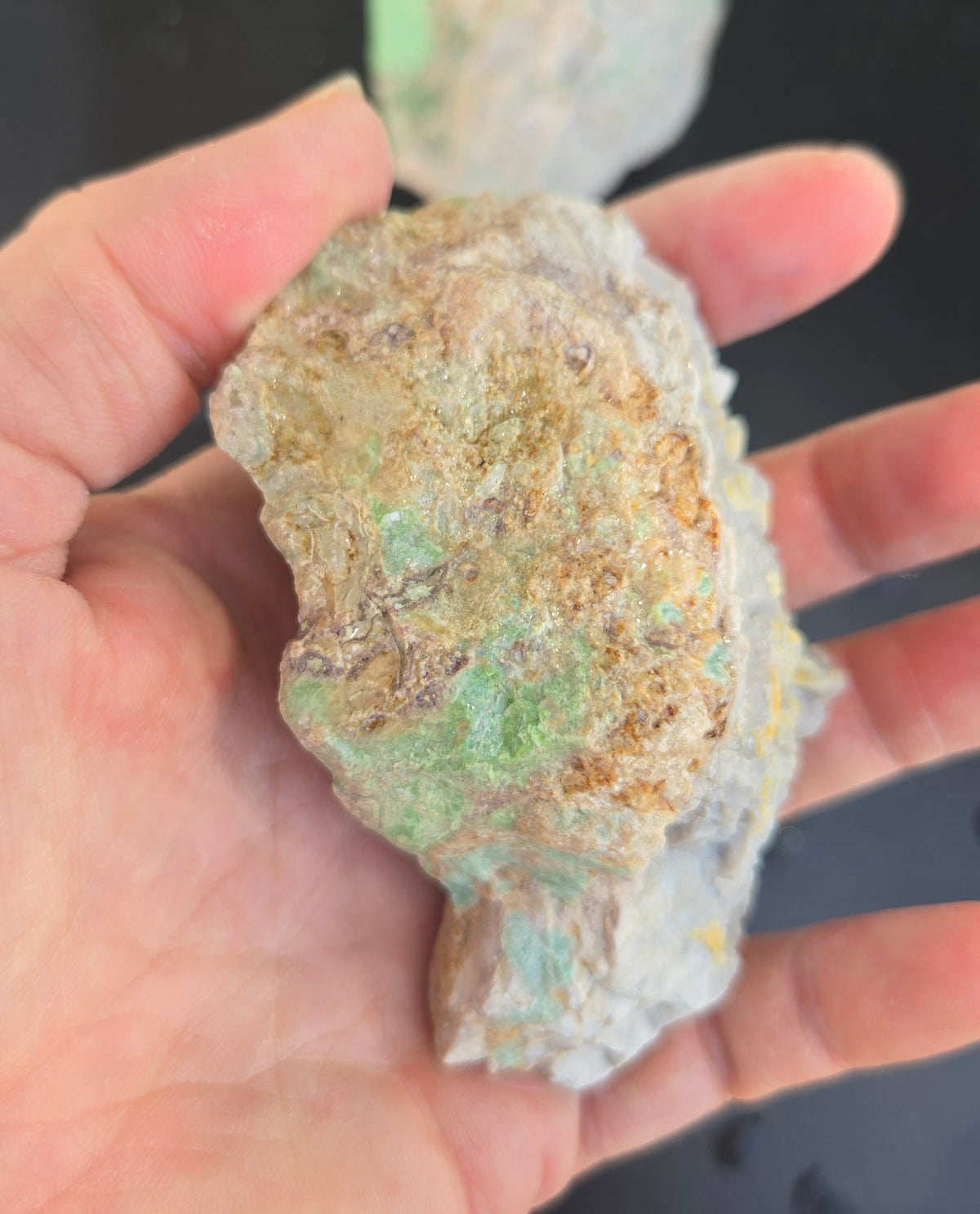 Lucin Variscite Rough for cabbing - Natural Utah Variscite- 475 gram lot