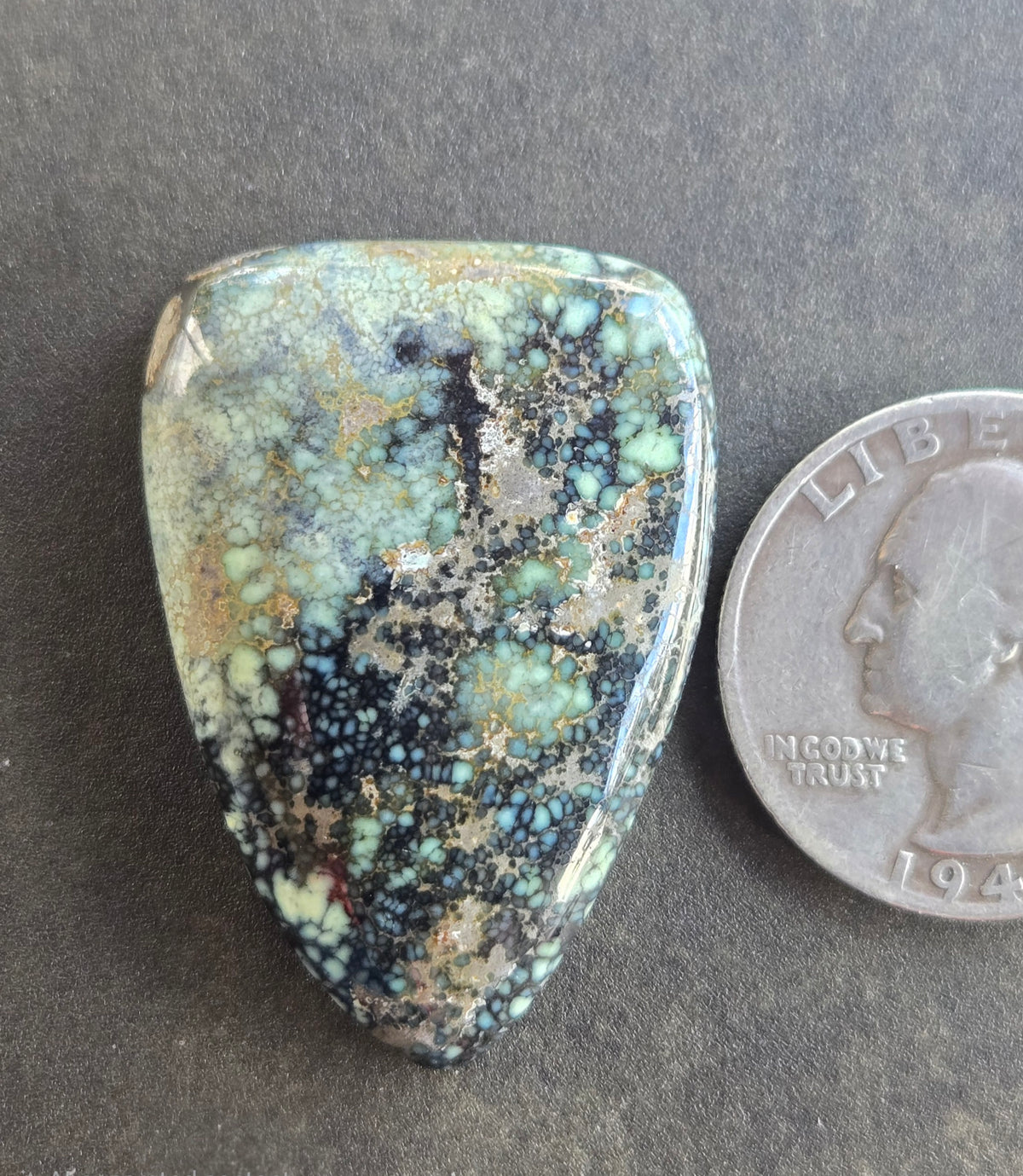 Snowville Variscite Cabochon