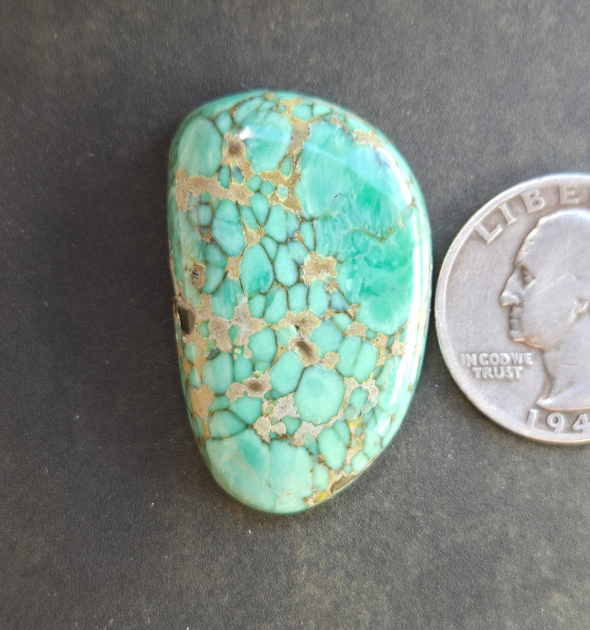 Broken Arrow Variscite Cabochon