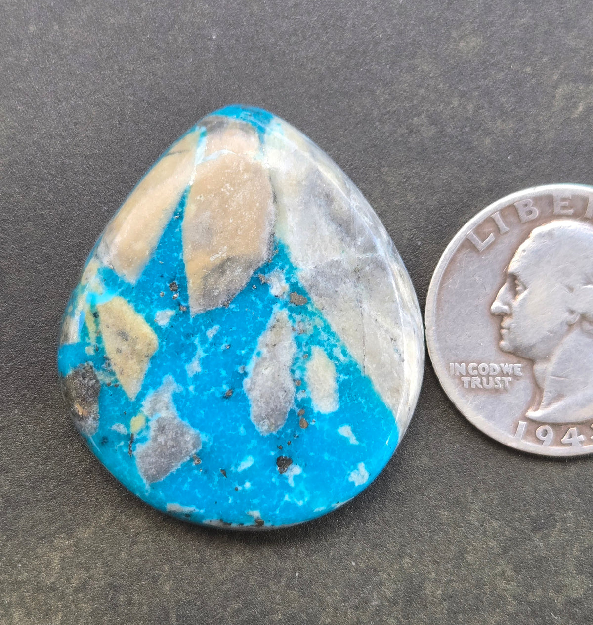 Nacozari Turquoise Cabochon