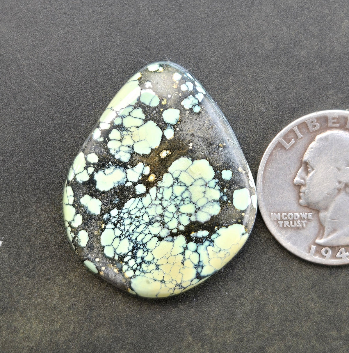 Peacock Variscite Cabochon