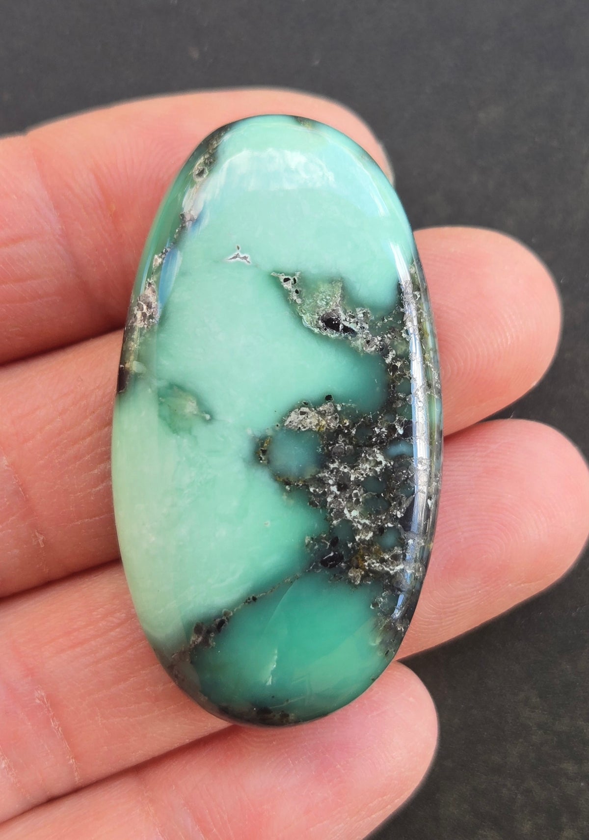 Ackerman Canyon Variscite Cabochon