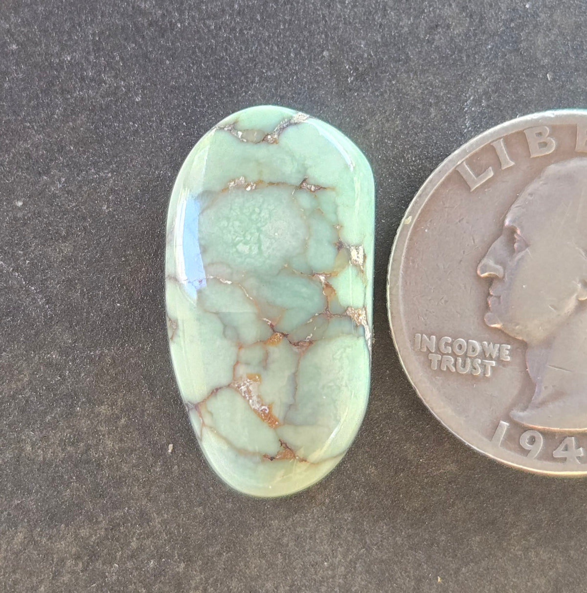 Damele Variscite Nugget Cabochon