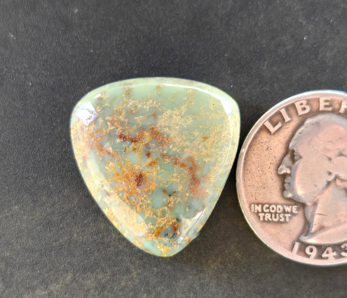 Aloe Variscite Cabochon