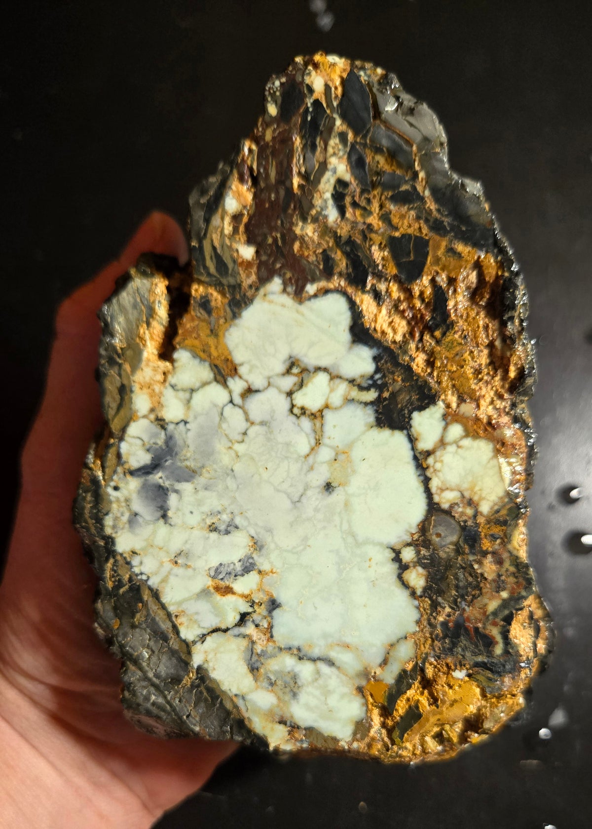 Aloe Variscite rough for cabbing - Natural Nevada Variscite- 1141 grams
