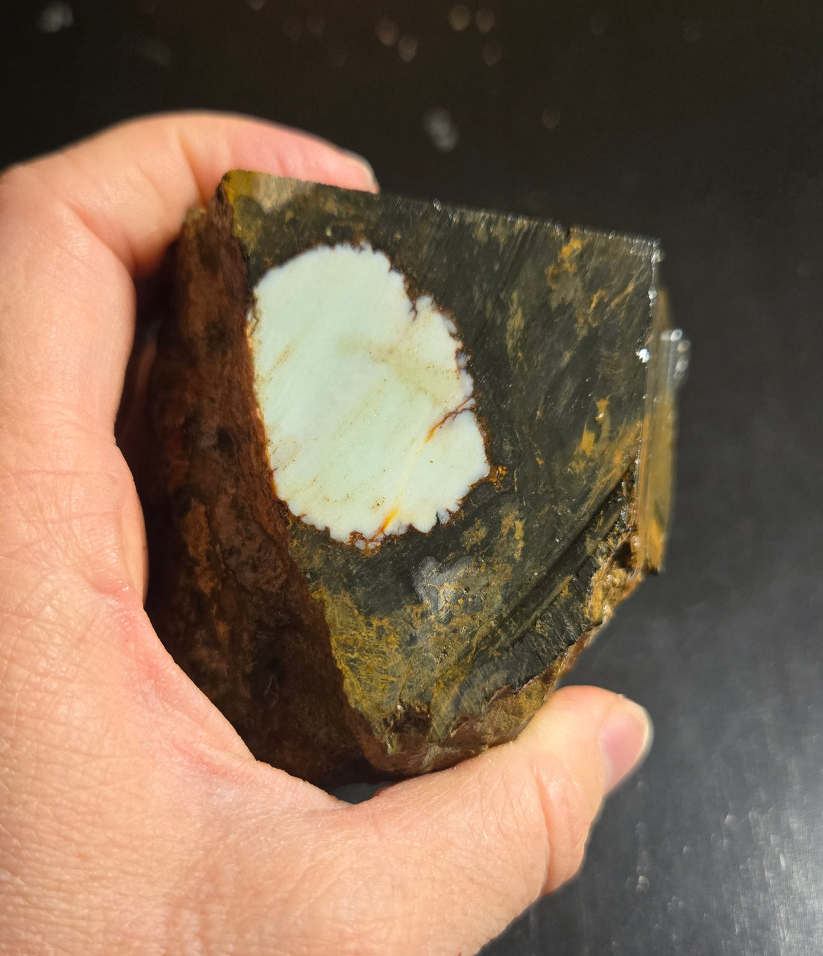 Aloe Variscite rough for cabbing - Natural Nevada Variscite- 530 grams