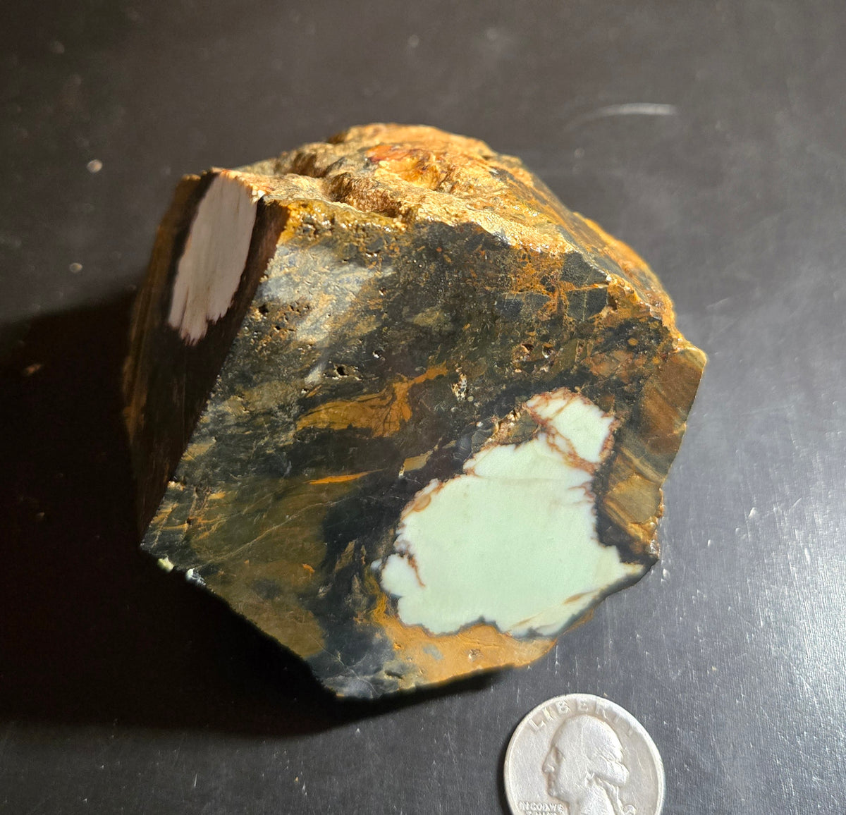 Aloe Variscite rough for cabbing - Natural Nevada Variscite- 530 grams