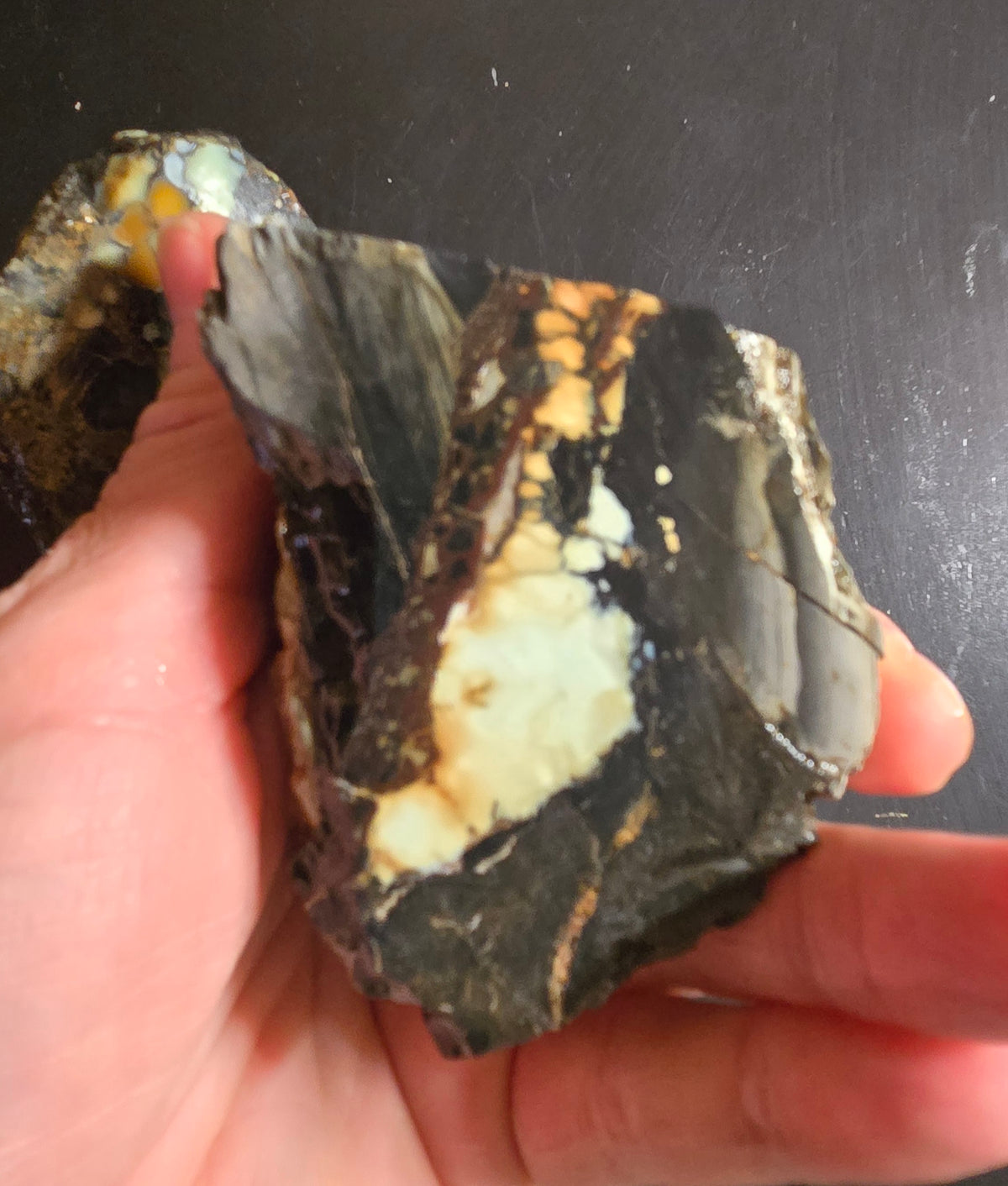 Aloe Variscite rough for cabbing - Natural Nevada Variscite- 448 grams