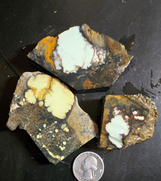 Aloe Variscite rough for cabbing - Natural Nevada Variscite- 205 grams