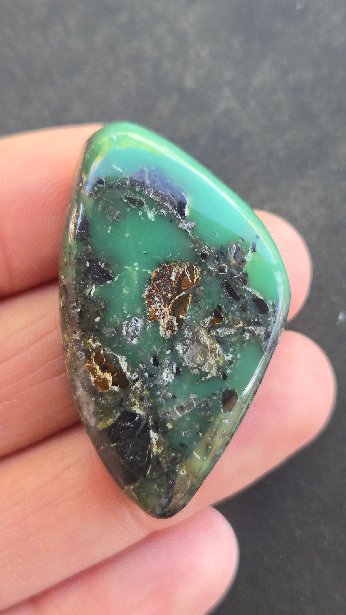 Ackerman Canyon Variscite Cabochon
