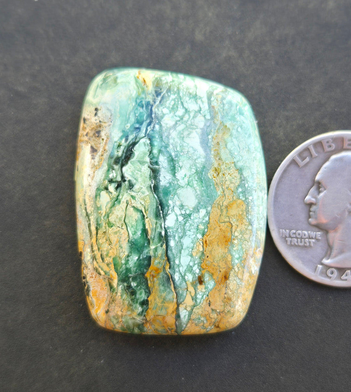 Mystic Sage Turquoise/Variscite Cabochon