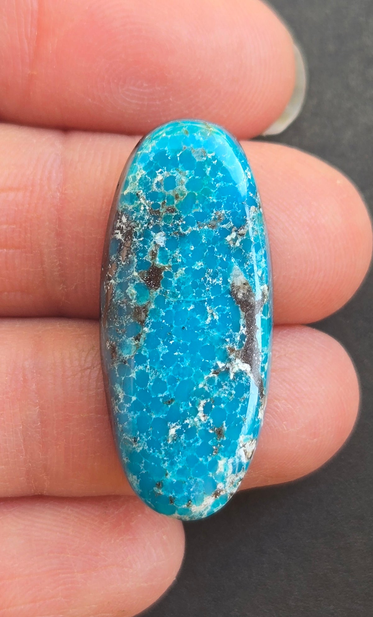 AAA Kingman Turquoise Mountain Cabochon