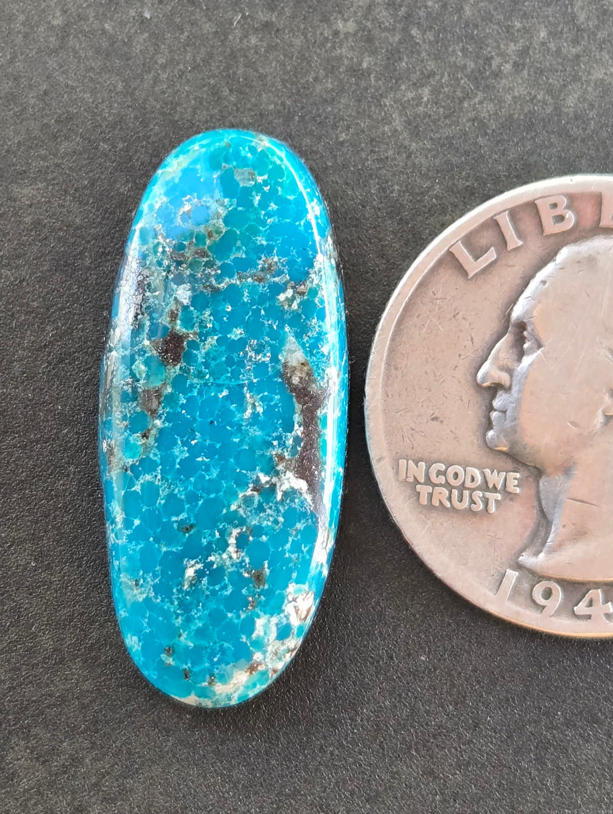AAA Kingman Turquoise Mountain Cabochon