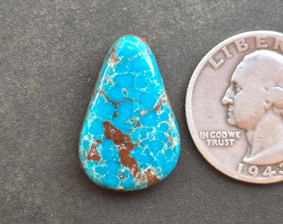 AAA Kingman Turquoise Mountain Cabochon