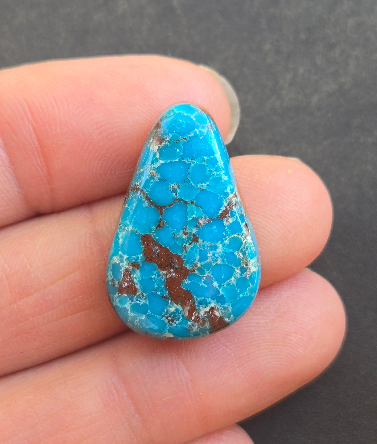 AAA Kingman Turquoise Mountain Cabochon