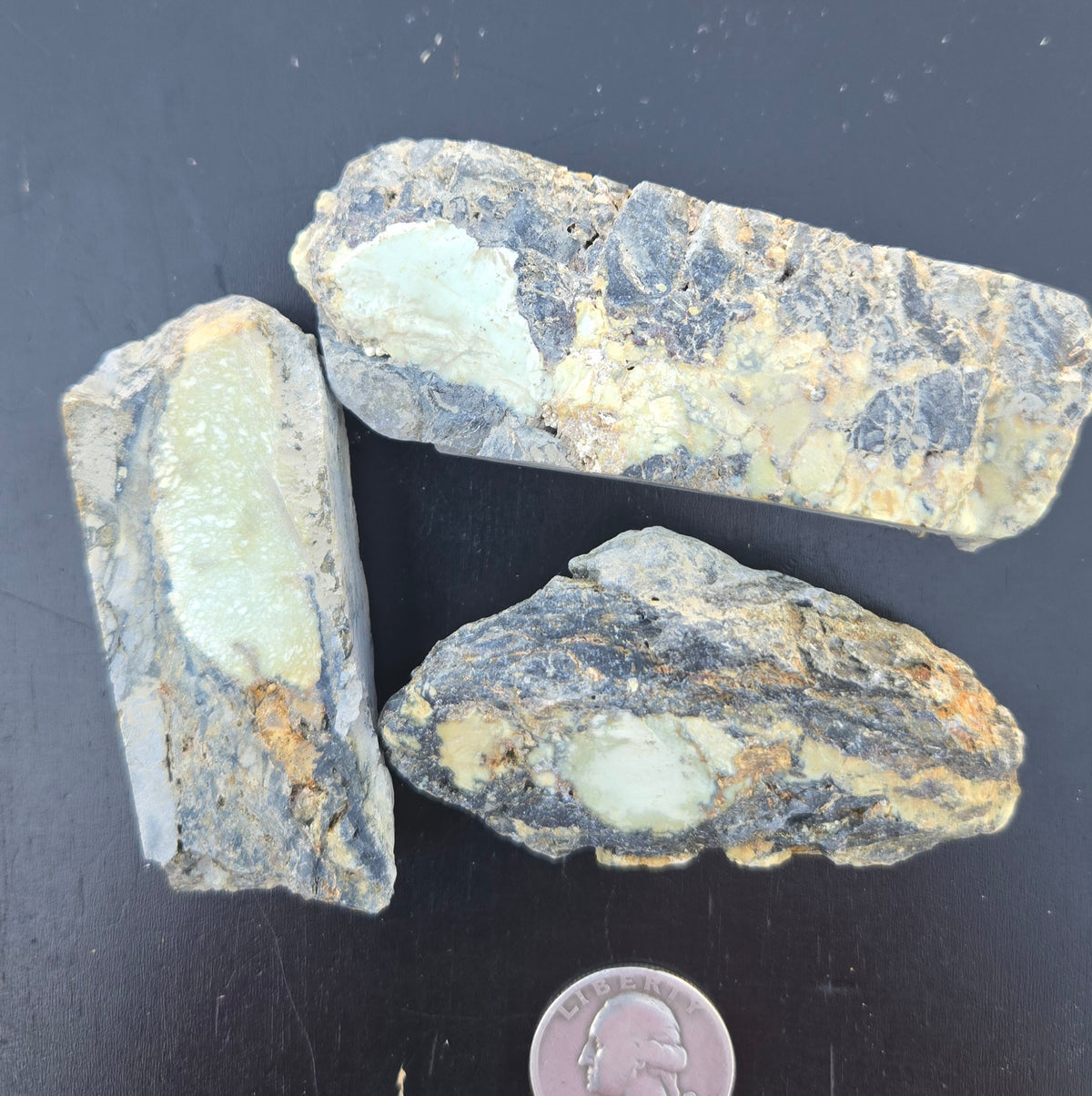 Aloe Variscite rough for cabbing - Natural Nevada Variscite- 200 grams