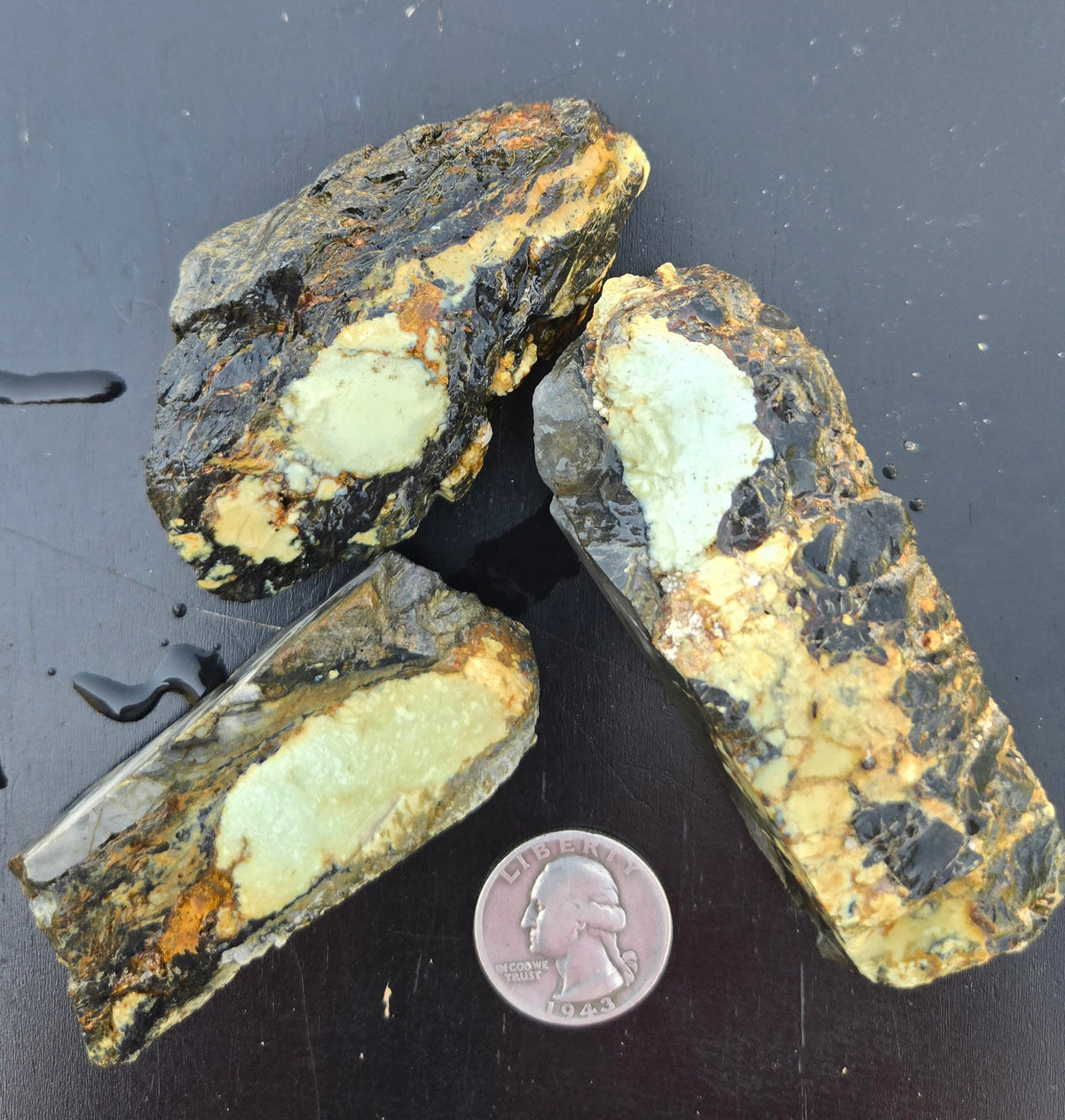 Aloe Variscite rough for cabbing - Natural Nevada Variscite- 200 grams