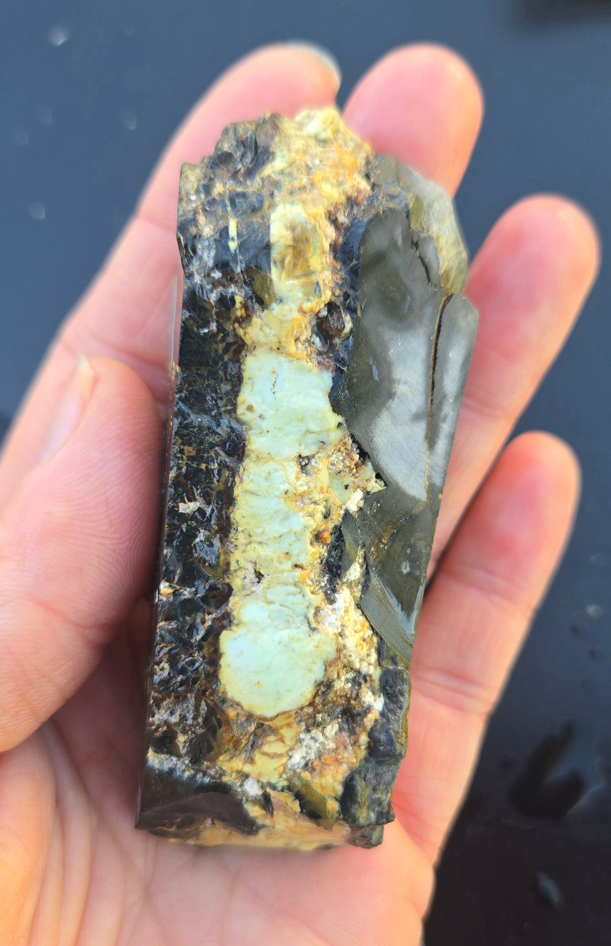 Aloe Variscite rough for cabbing - Natural Nevada Variscite- 200 grams