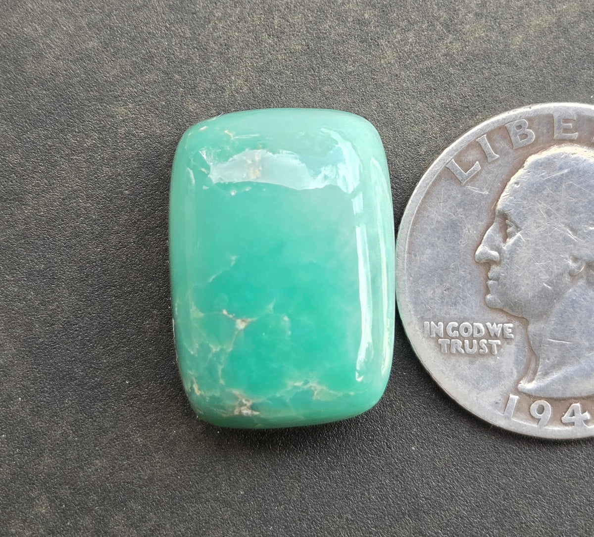 Natural Royston Turquoise Cabochon