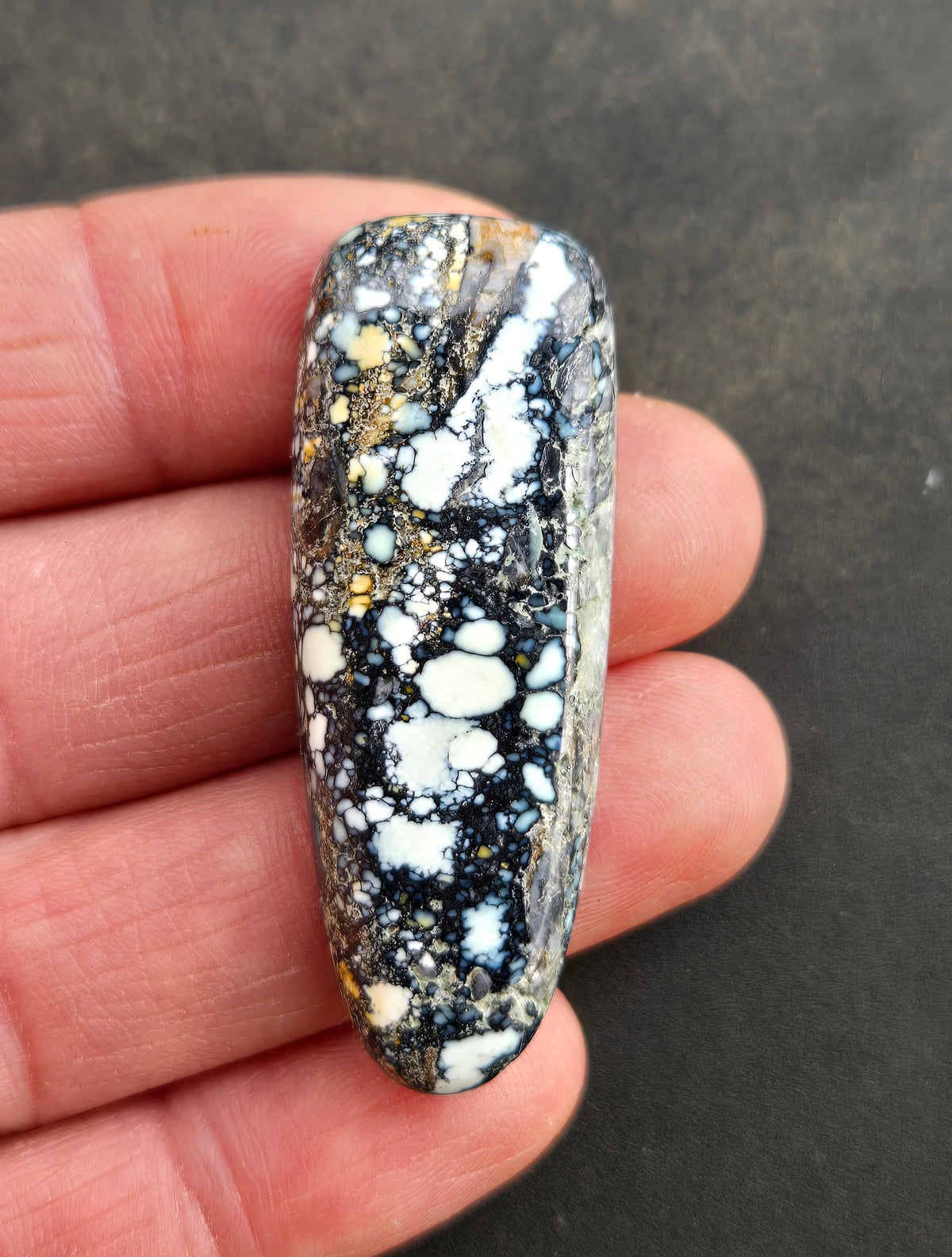 Snowcloud Variscite Cabochon