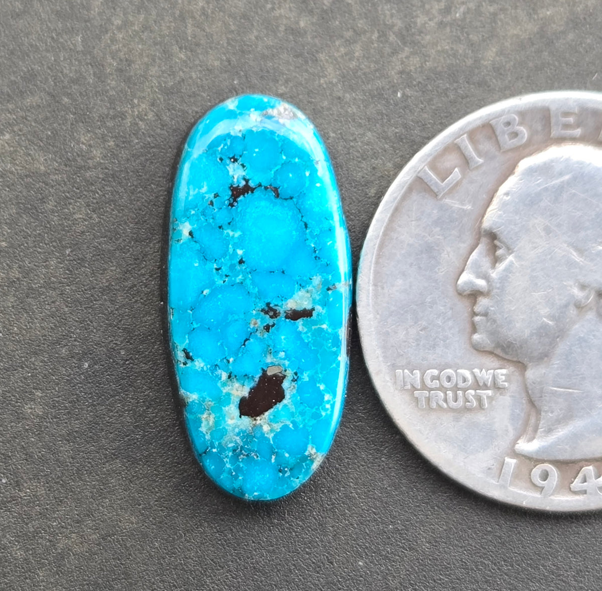 AAA Kingman Turquoise Mountain Cabochon