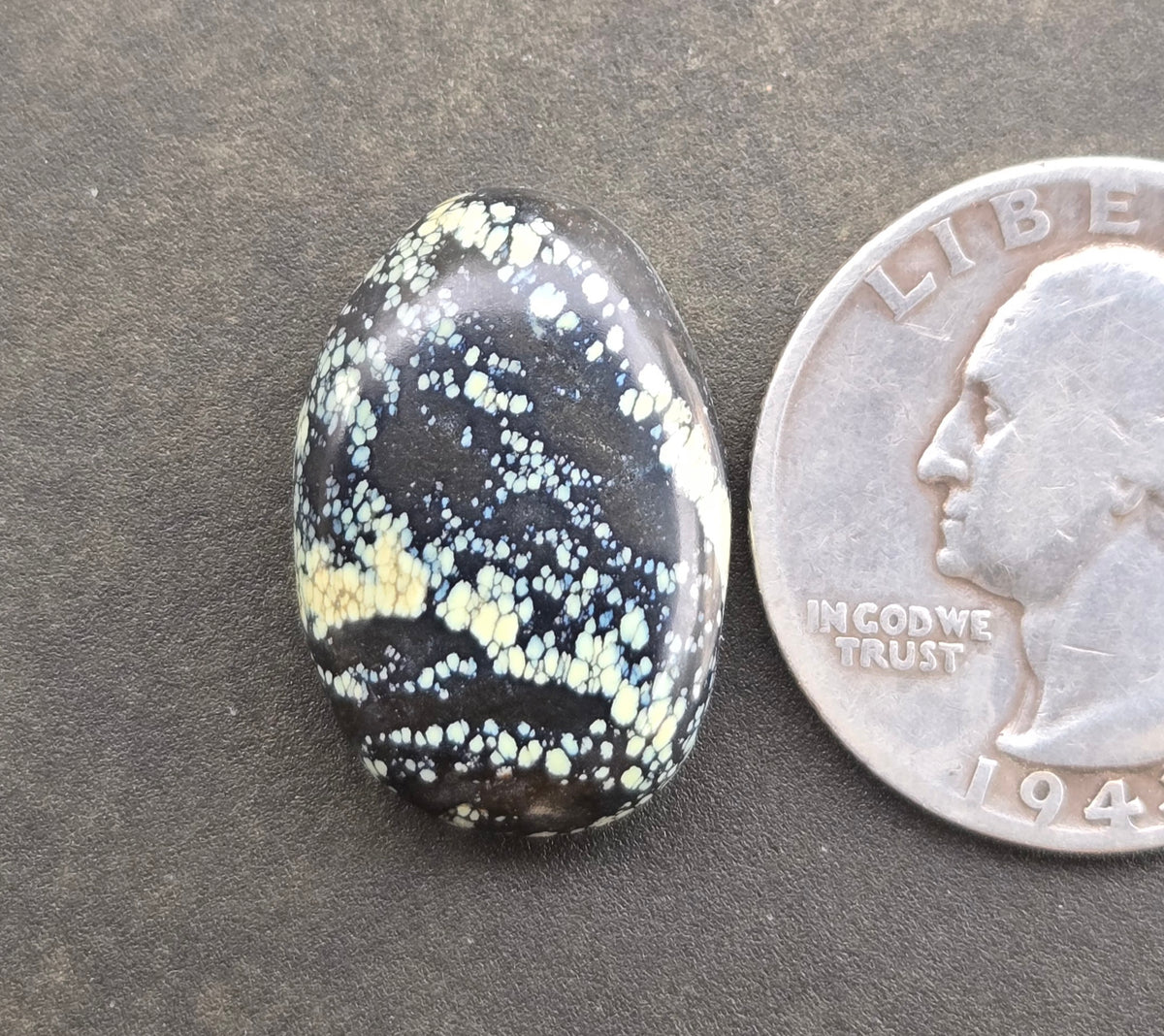 Snowville Variscite Cabochon