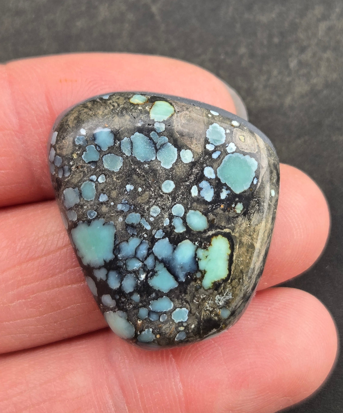 Desert Bloom Variscite Cabochon