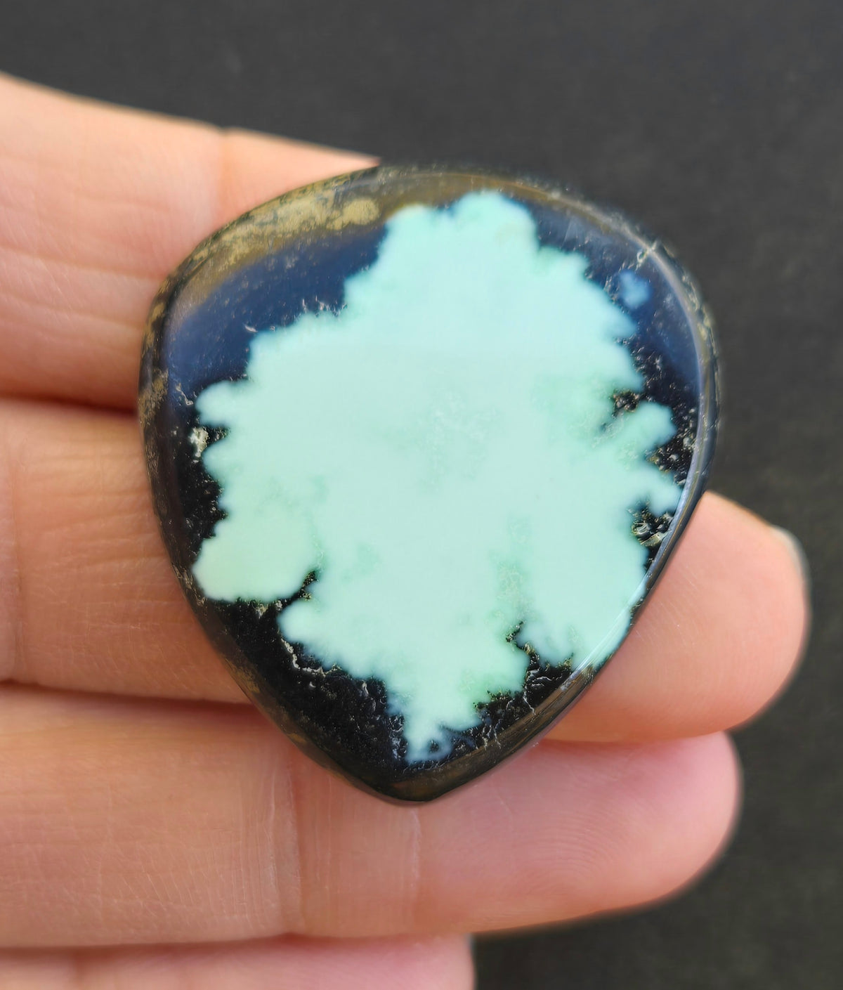 Angel Wing Variscite Cabochon